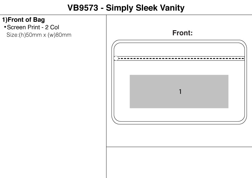 Simply Sleek Vanity