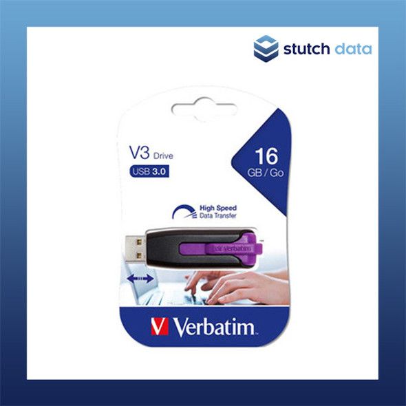 VERBATIM 16GB V3 Store 'n Go USB 3.0 - Grey