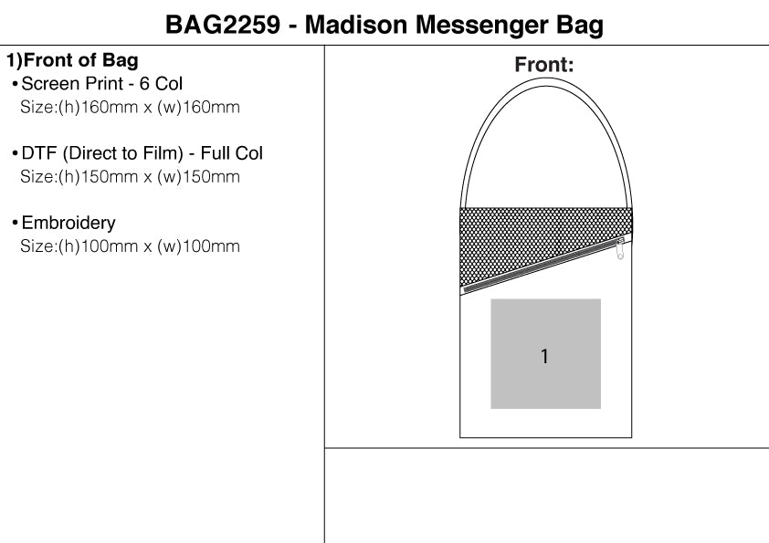 Madison Messenger Bag
