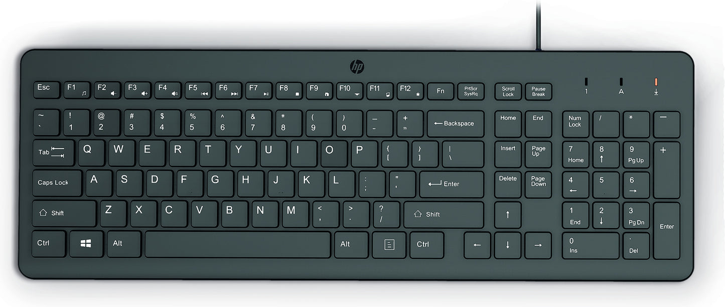 HP 150 Wired Keyboard - Keyboard - HP - Accessories - Guards On Duty Shop & Security Guards