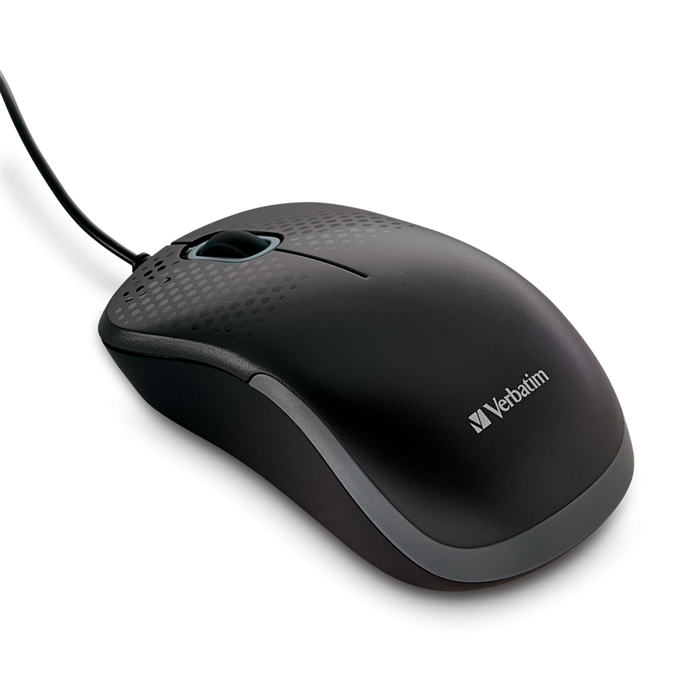 VERBATIM SILENT OPTICAL MOUSE BLACK