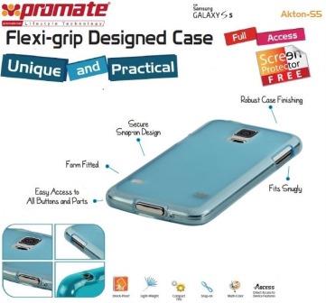 Promate Blue Akton S5 Multi-Colored Flexi-Grip