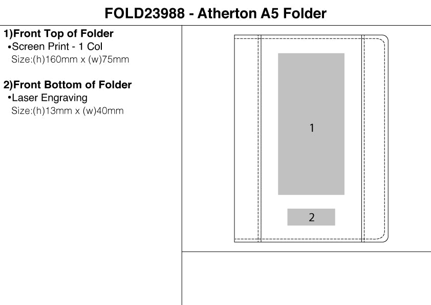 Atherton A5 Folder