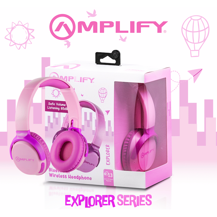 Amplify Explorer Bluetooth Wireless Headphone