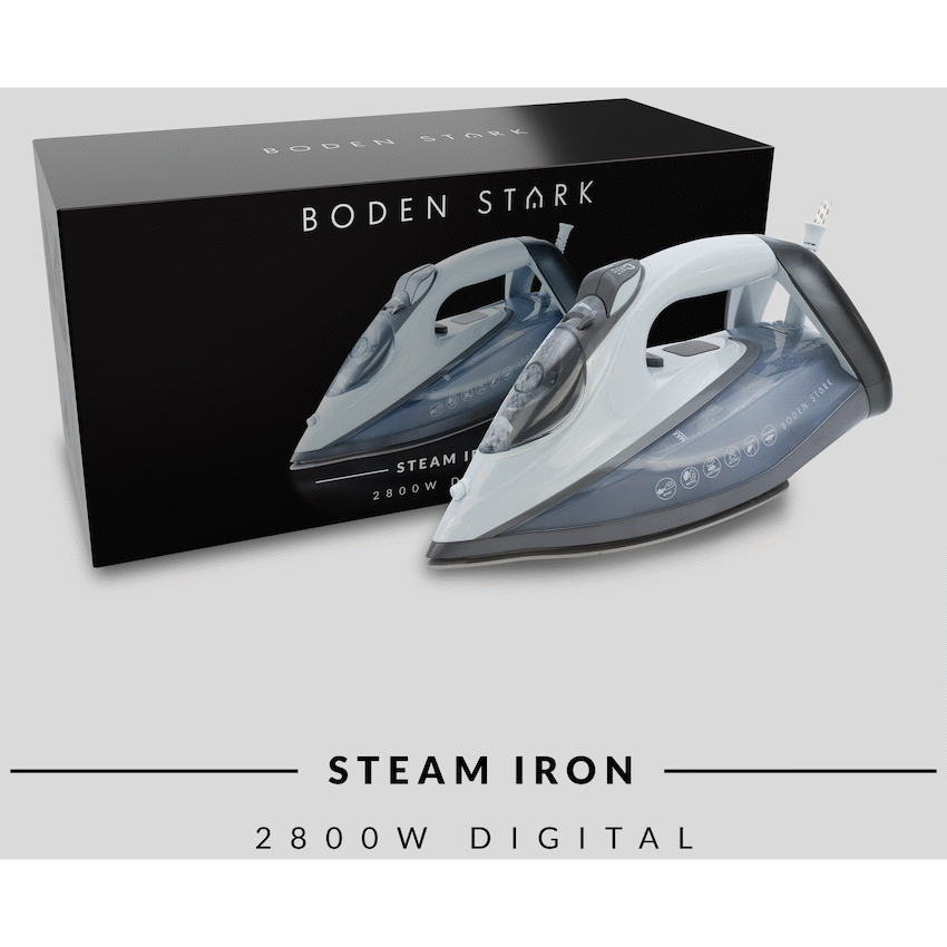 Boden Stark 2800w Digital Steam Iron