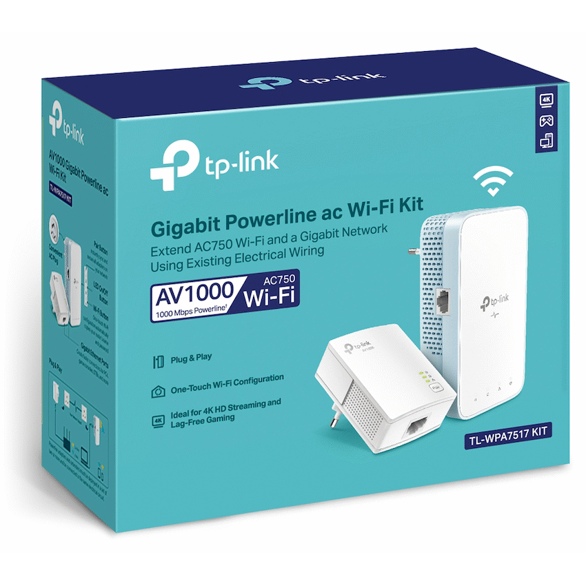 TL-WPA7517 KIT AV1000 Powerline Wi-Fi Kit