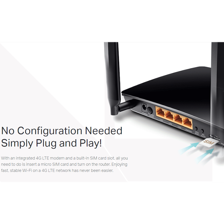 TL-MR150 300Mbps Wireless N 4G LTE Router