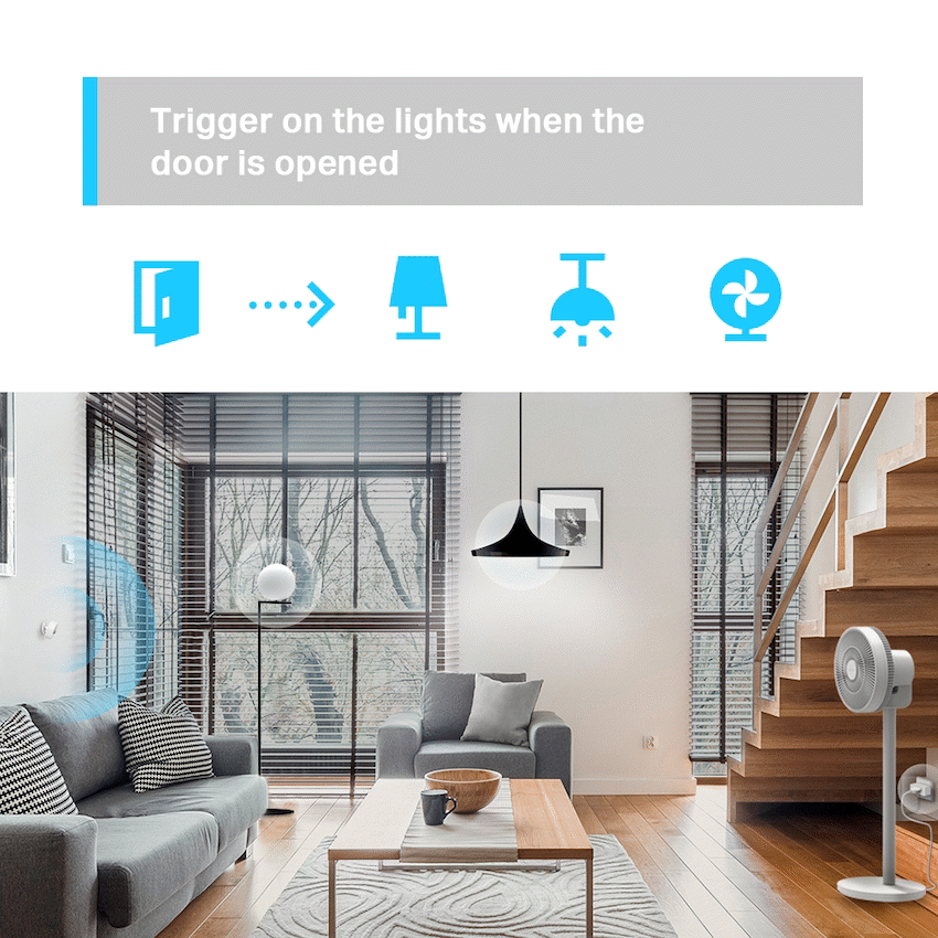 Tapo TP-Link Tapo T100 Smart 868mhz Motion Sensor - CR2032 Battery