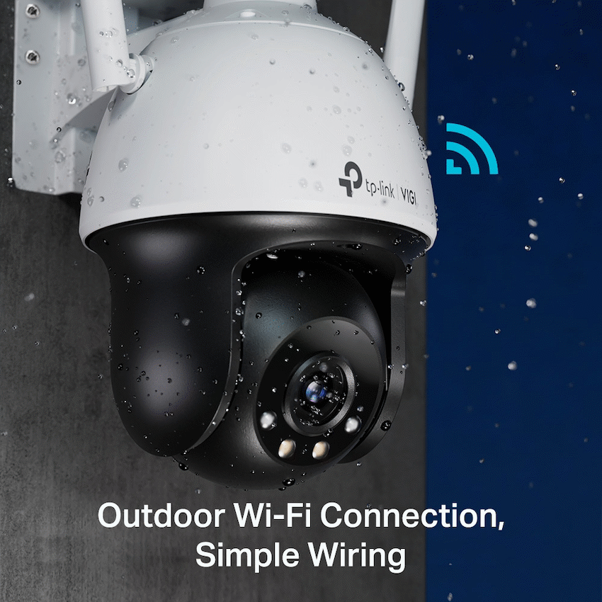 TP-Link Vigi C540-W 4MP 4mm Outdoor Full-Color Wi-Fi PT Net Camera