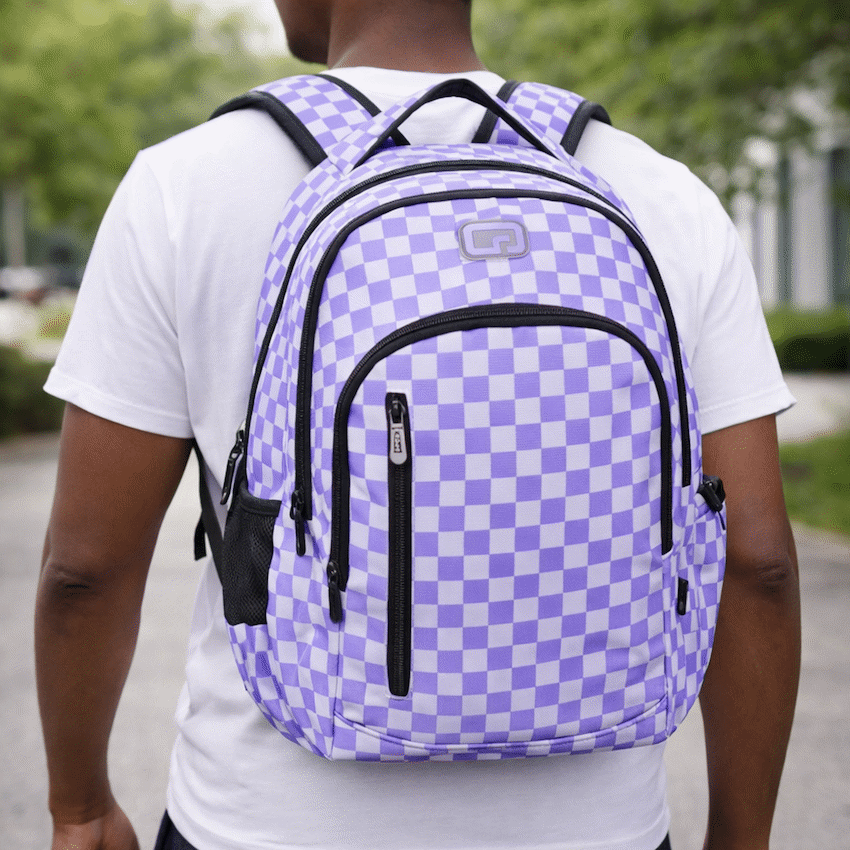 Quest Checker Senior Scholar Backpack Purple
