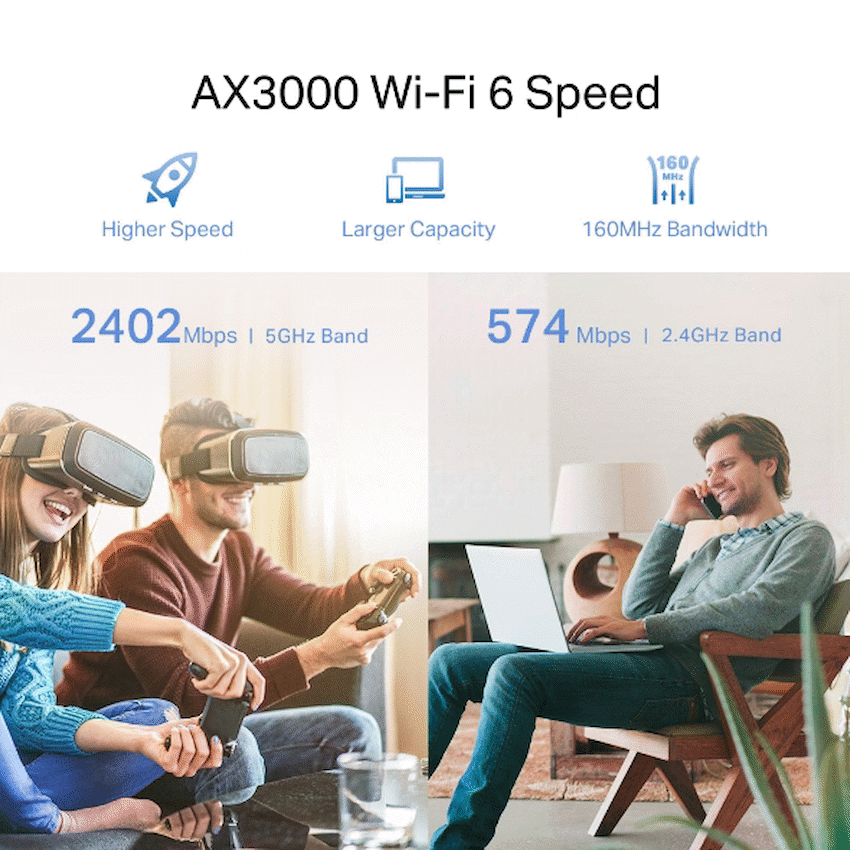 RE705X AX1800 Wi-Fi 6 Range Extender