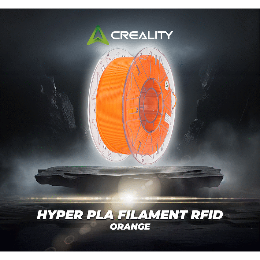Creality Hyper PLA Filament RFID - Orange - Guards On Duty Shop & Security Guards