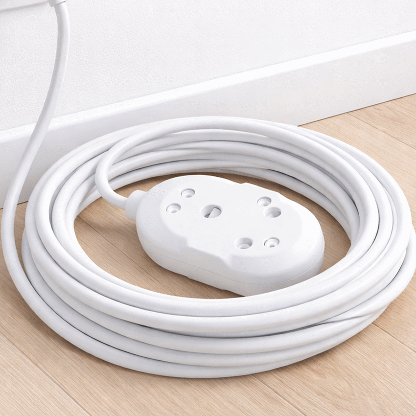 Ellies Back to Back Light Duty Extension Lead-20M