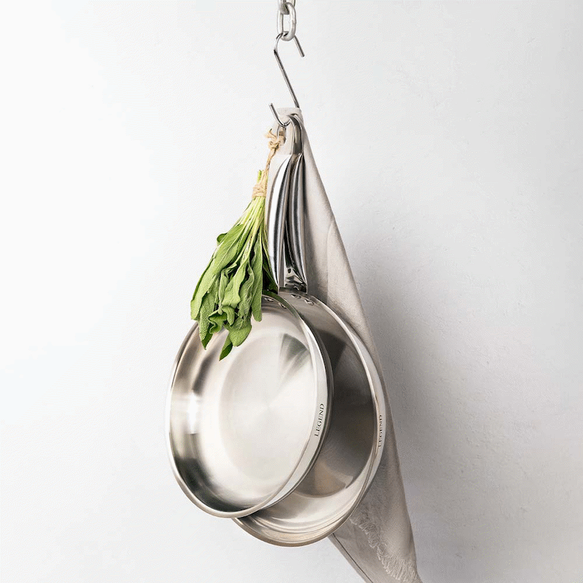 Legend Prof Chef 28cm Stainless Steel Frying Pan