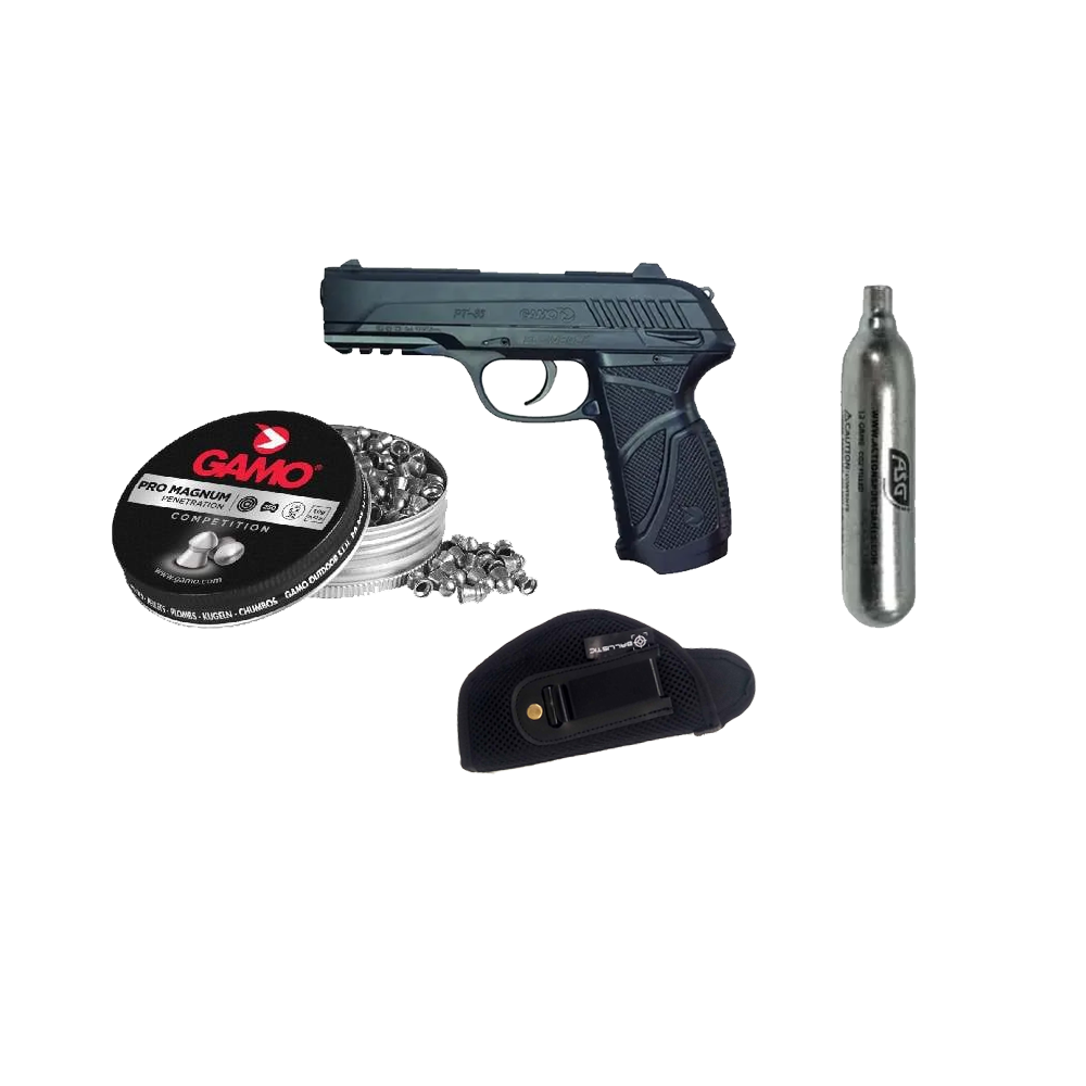 Gamo Pistol PT85 4.5MM Combo