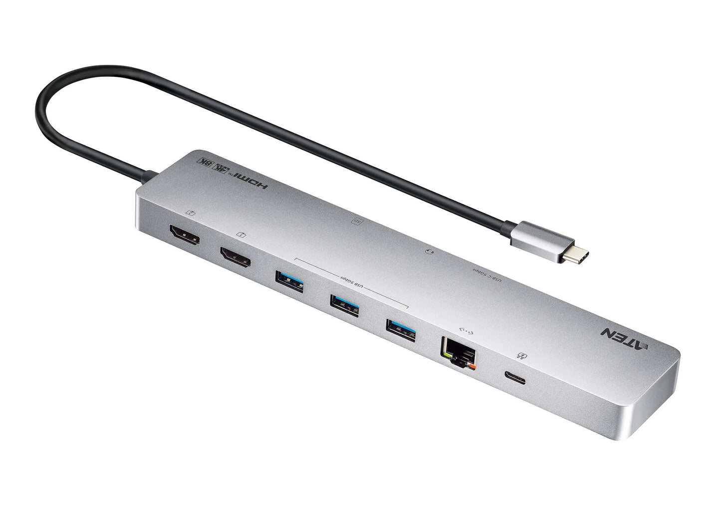 USB-C Multiport Dock with Power Pass-Through - Guards On Duty Shop & Security Guards