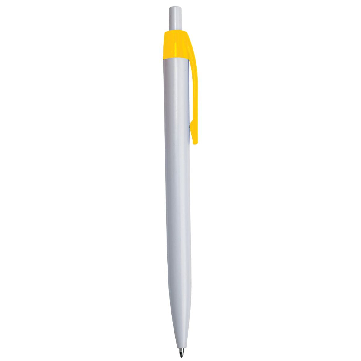 Blue Ink Blaster Ballpoint Pen - Yellow