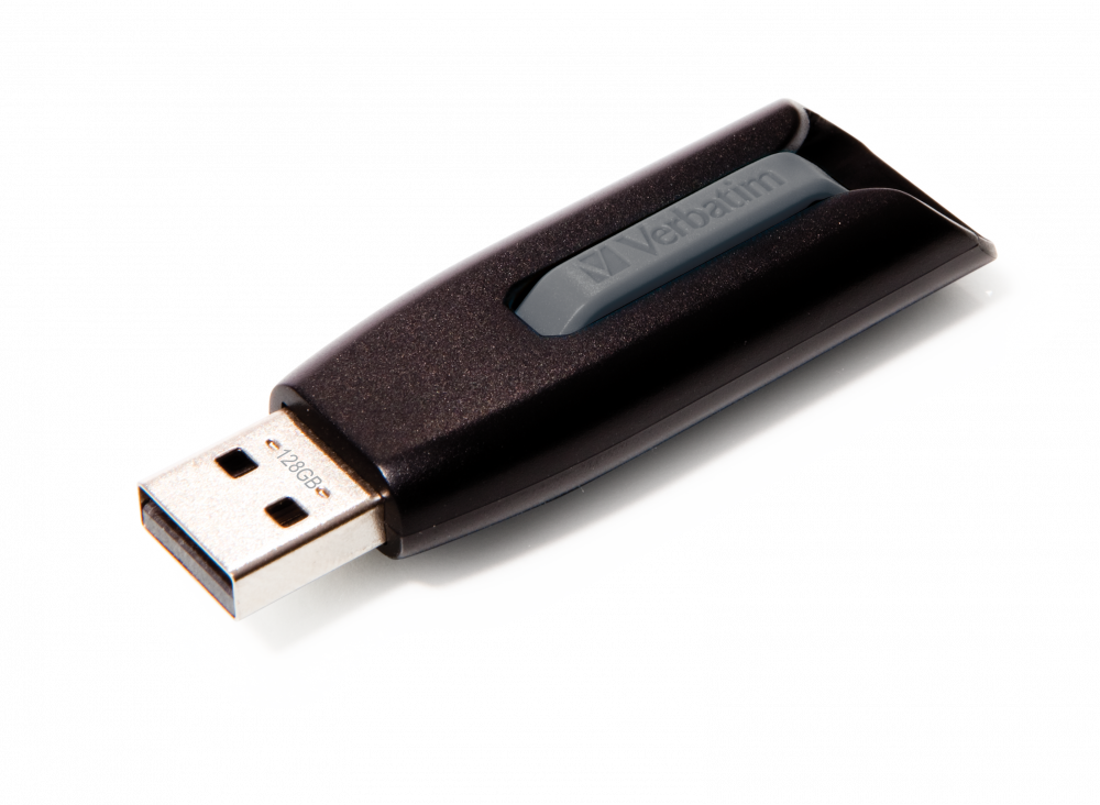 VERBATIM 128GB V3 Store 'n Go USB 3.0 - Grey