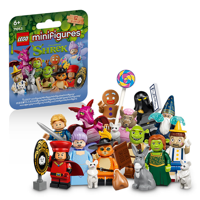 LEGO® Minifigures Shrek Series Mystery Box Toy (1 of 12 to Collect) 71053