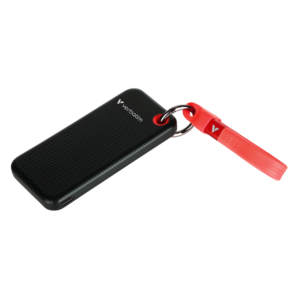 VERBATIM Pocket SSD USB 3.2 Gen 2 1TB Black/Red
