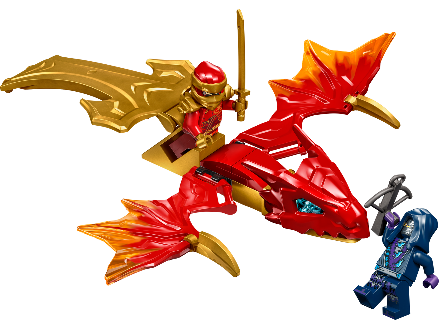 LEGO Kai's Rsing Dragon Strike — Set 71801