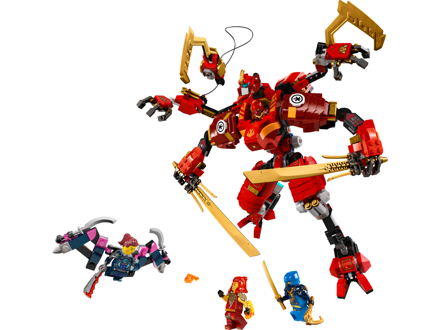 LEGO Kai's Ninja Climber Mech — Set 71812