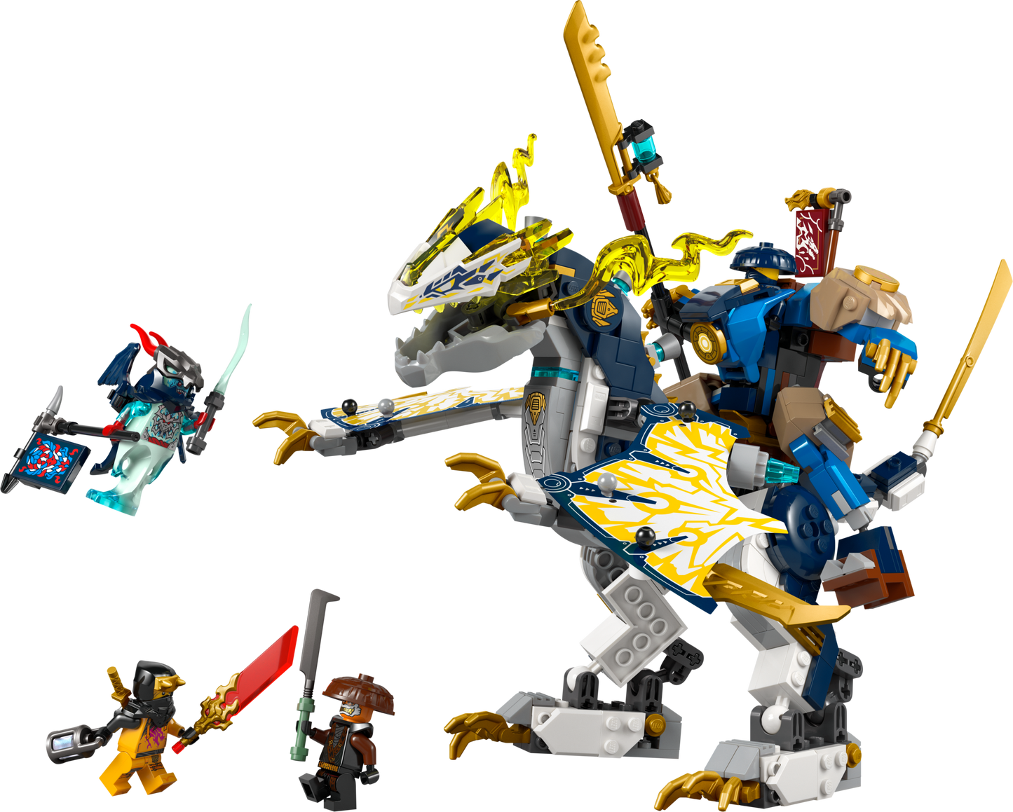 LEGO Rogue’S Mech Dragon Rider — Set 71843