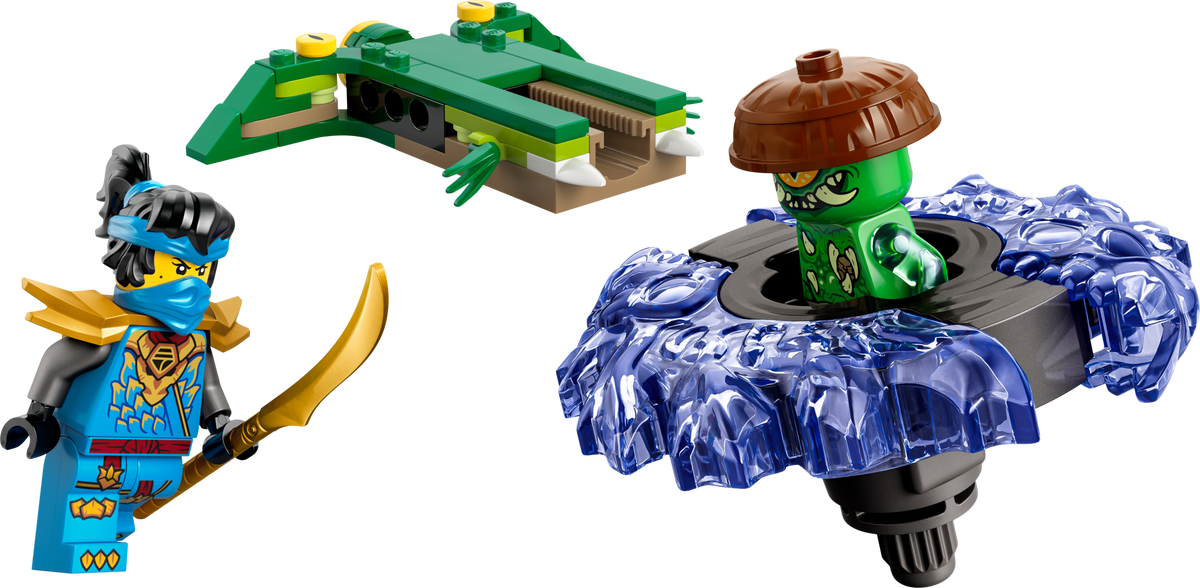 LEGO Nya vs. Mutation Monster Spinner — Set 71849