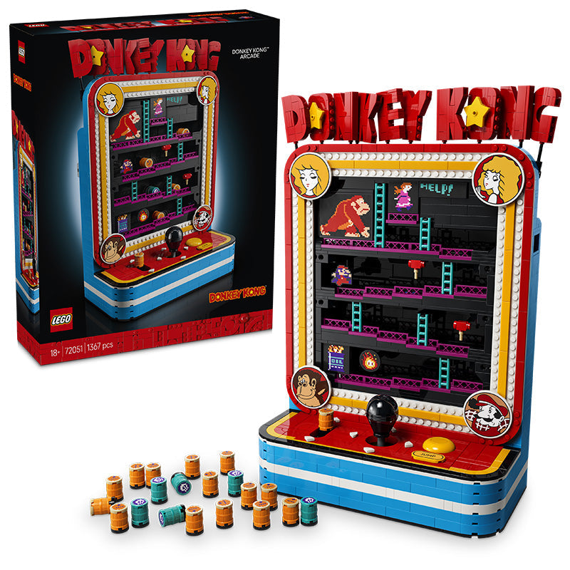 LEGO® Super Mario™ Donkey Kong™ Arcade Building Set 72051