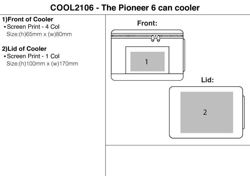 The Pioneer 6 can cooler