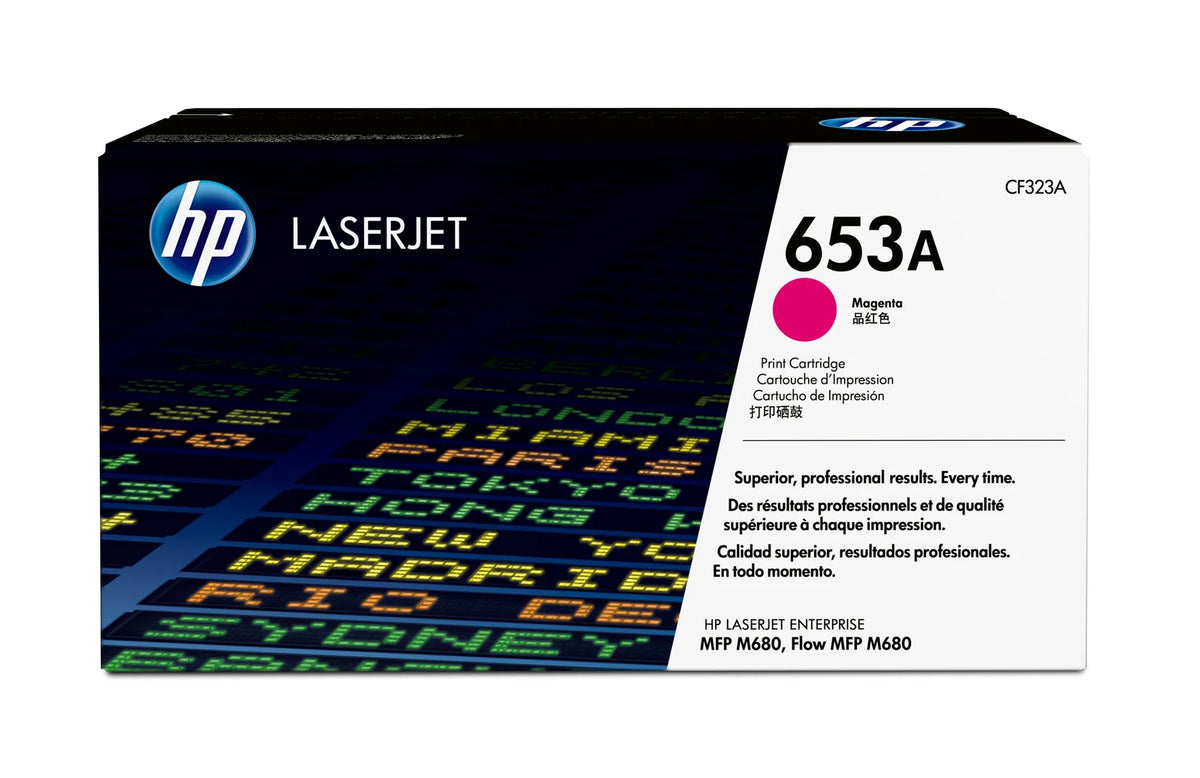 HP 653A MAGENTA TONER CARTRIDGE - Guards On Duty Shop & Security Guards