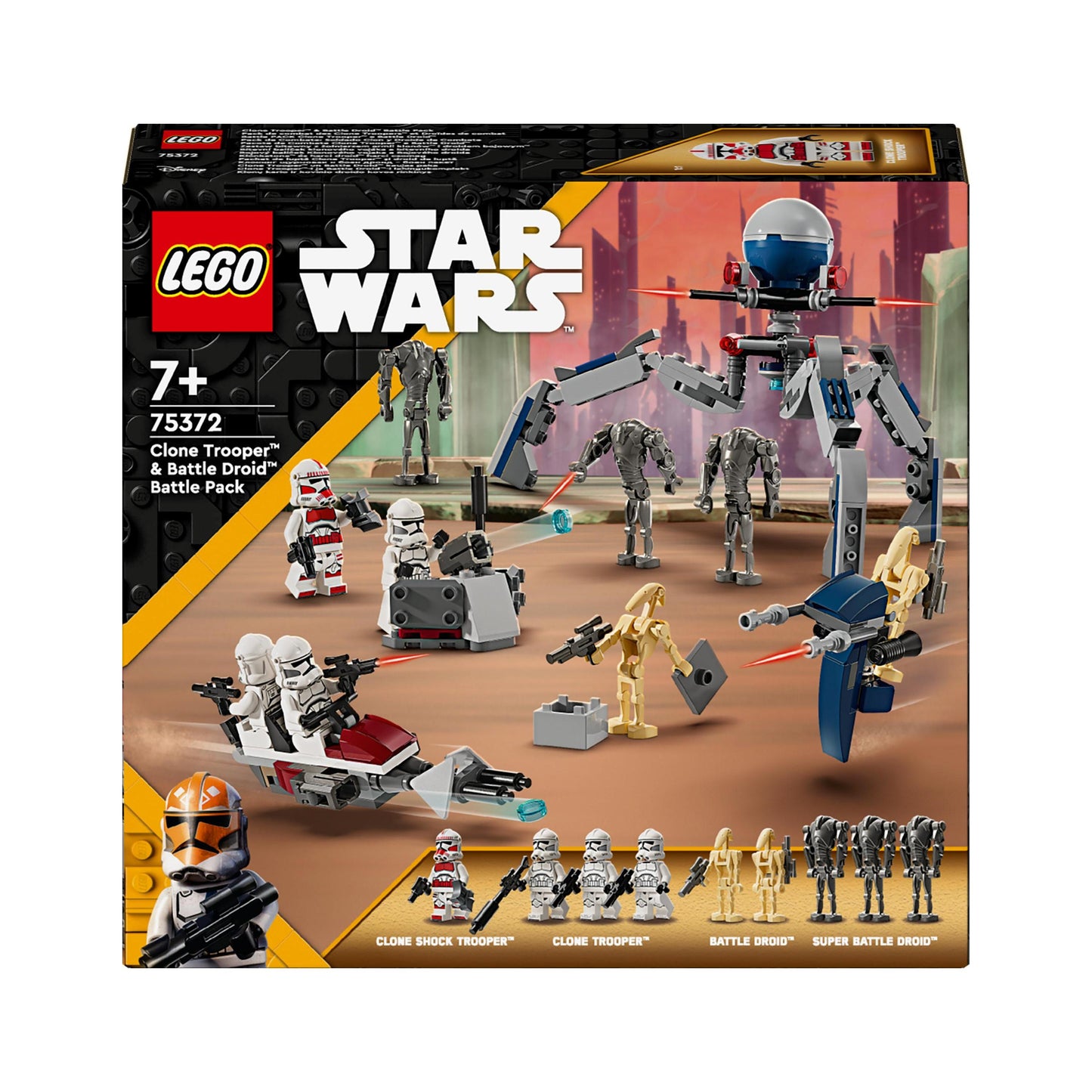 LEGO Clone Trooper™ & Battle Droid™ Battle Pack — Set 75372
