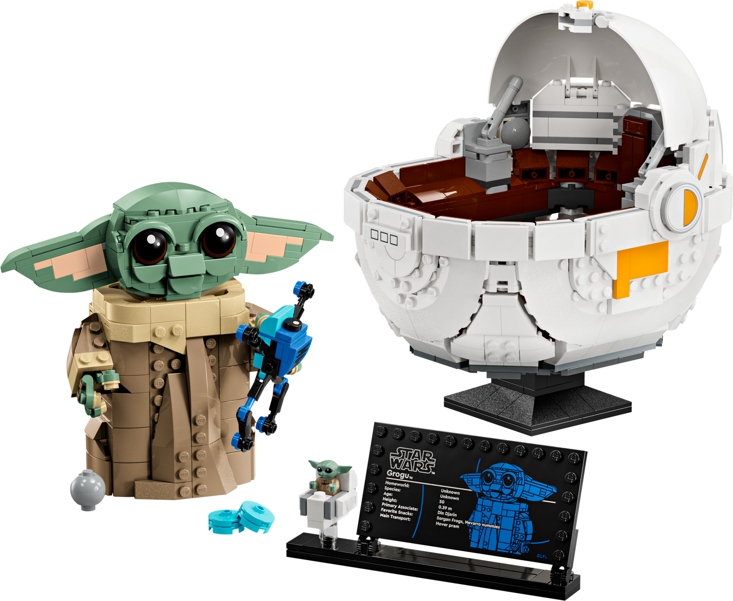 LEGO Grogu™ With Hover Pram — Set 75403