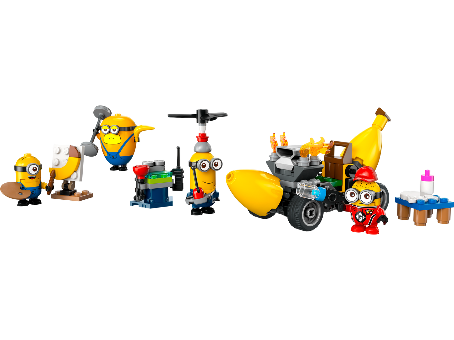 LEGO Minions & Banana Car — Set 75580