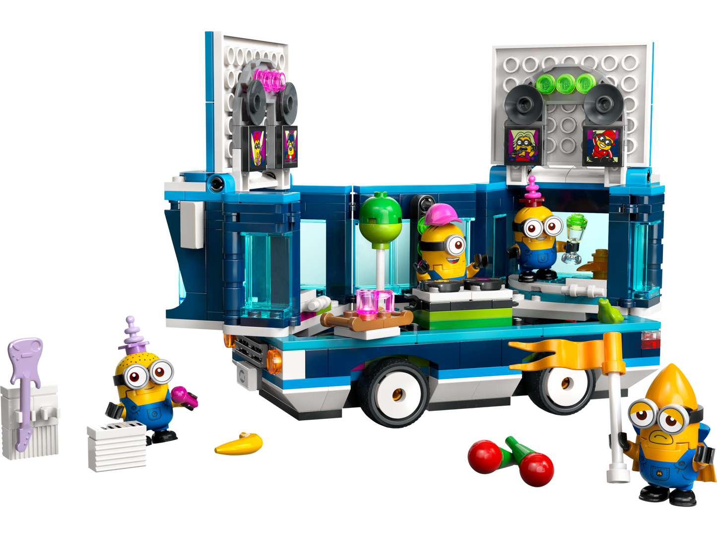 LEGO Minions' Music Party Bus — Set 75581