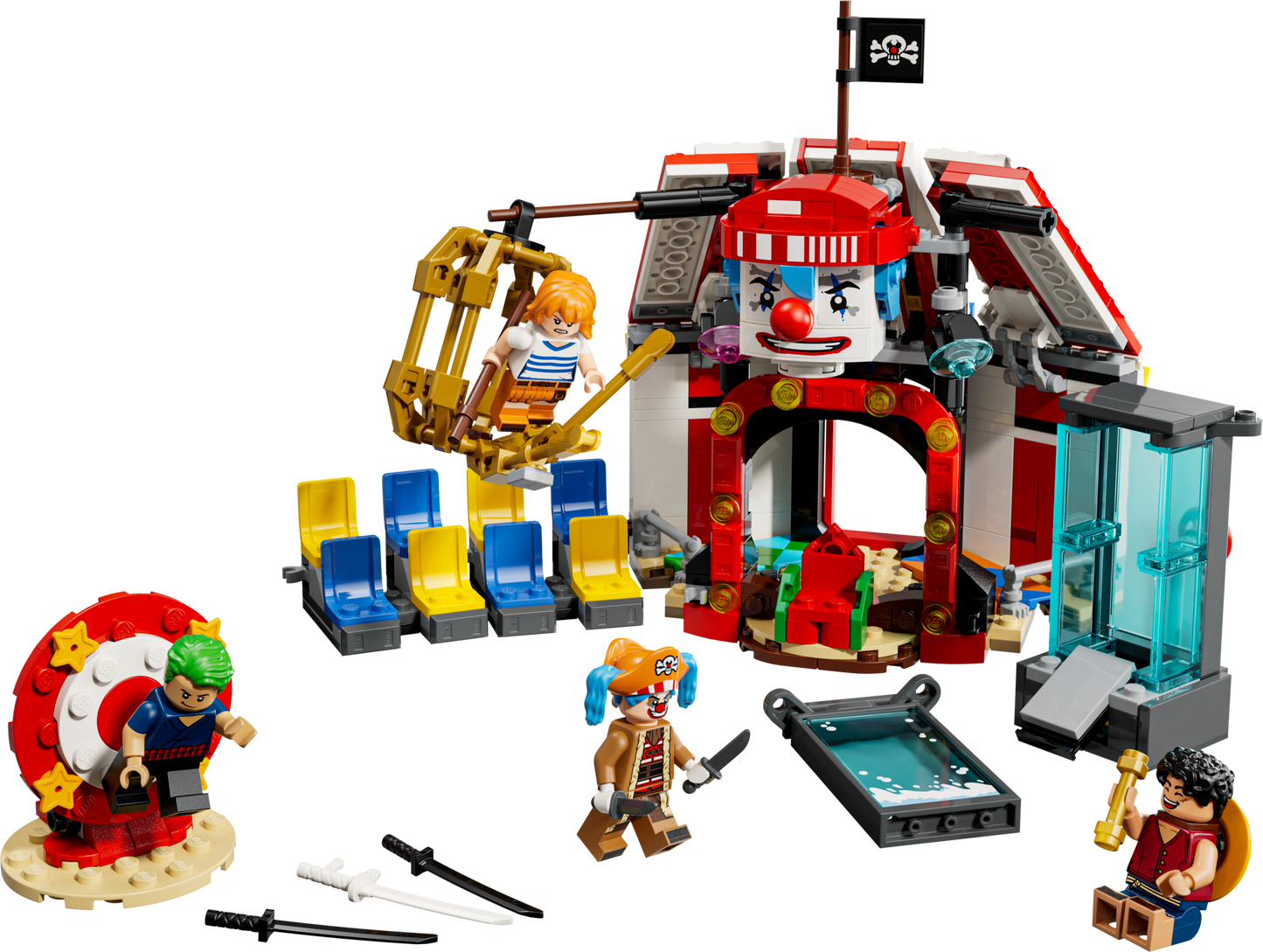 LEGO Buggy The Clown's Circus Tent — Set 75637