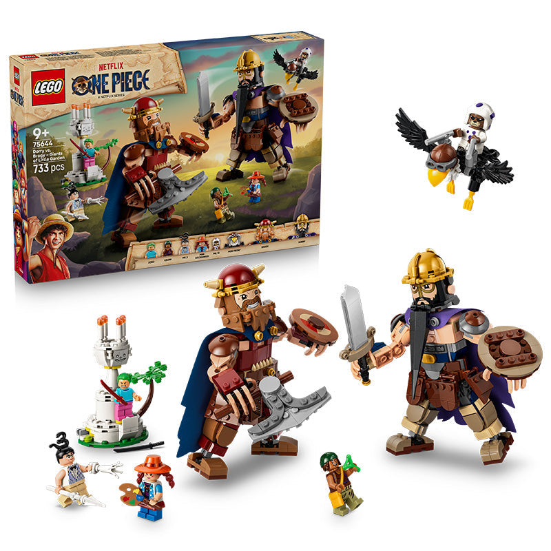 LEGO® ONE PIECE Dorry vs. Brogy – Giants of Little Garden 75644