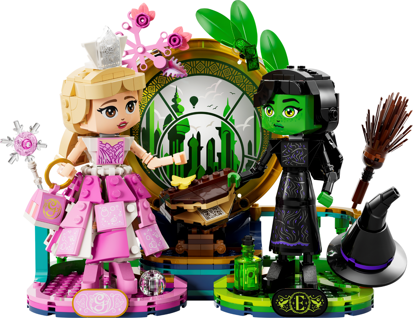 LEGO Elphaba & Glinaba Figures — Set 75682