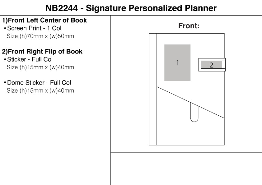 Signature Personalized Planner