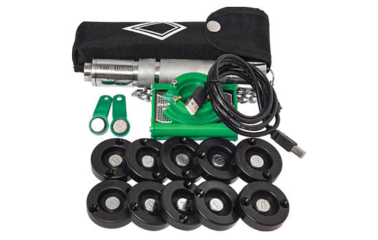 Desktop Kit Incl Baton, Pouch - 10 X ID points & holder cable
