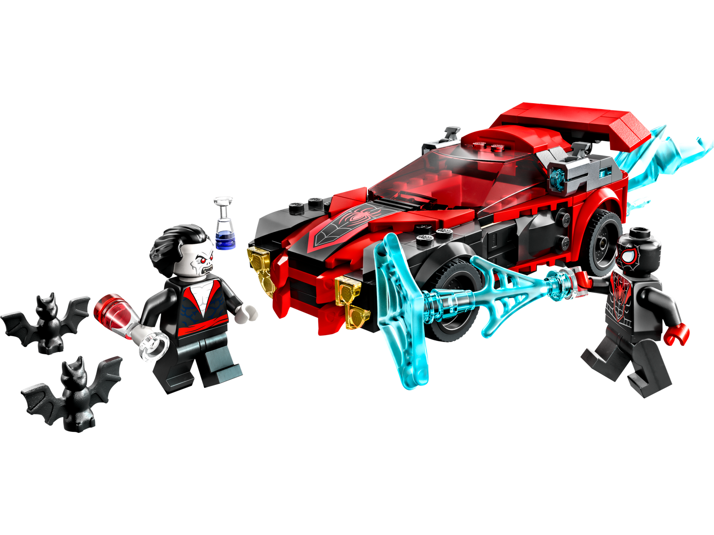 LEGO Miles Morales vs. Morbius — Set 76244