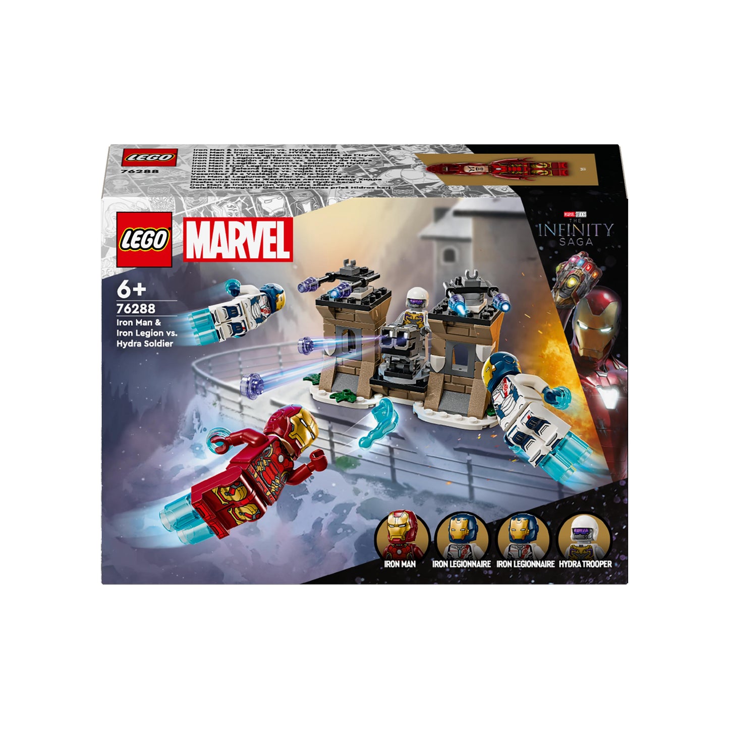 LEGO Iron Man & Iron Legion Vs. Hydra — Set 76288