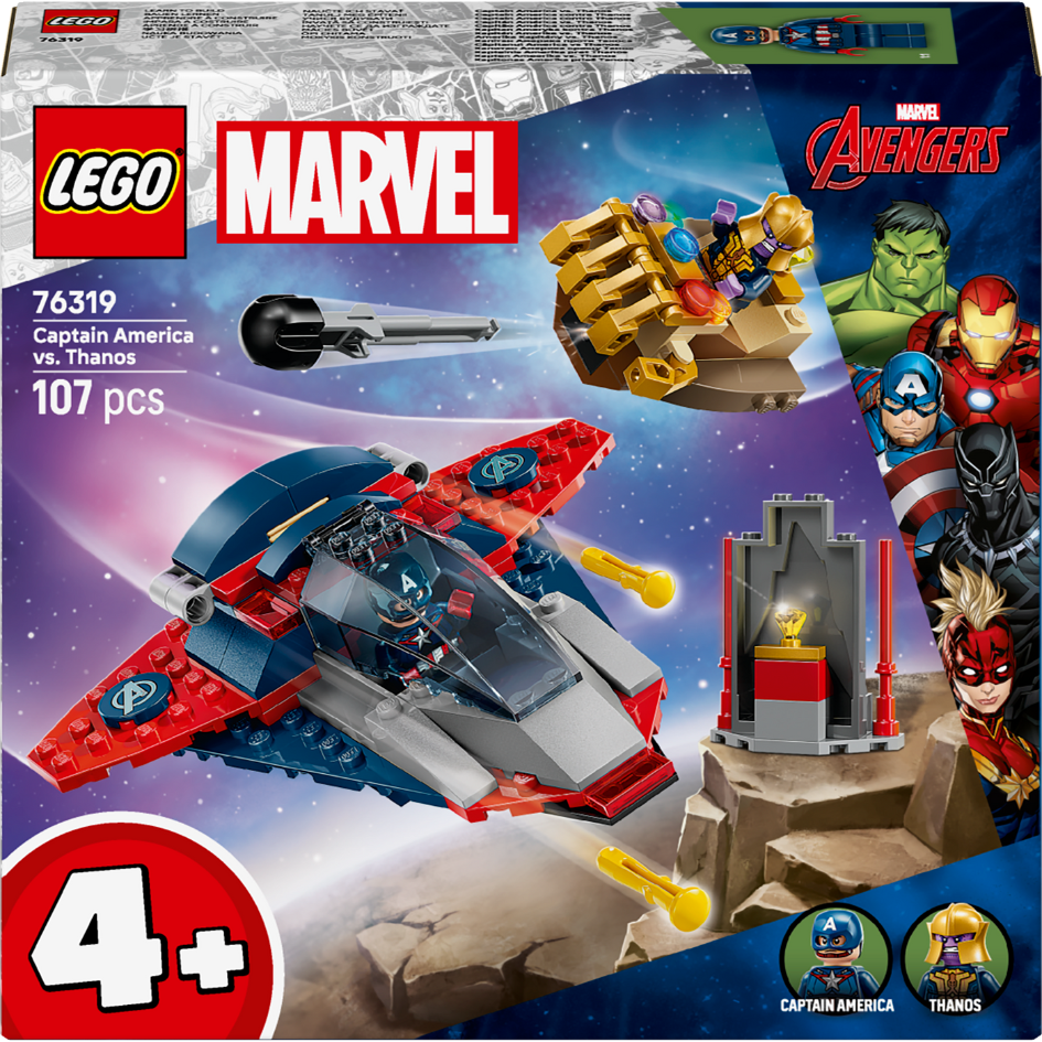 LEGO Captain America vs. Thanos — Set 76319
