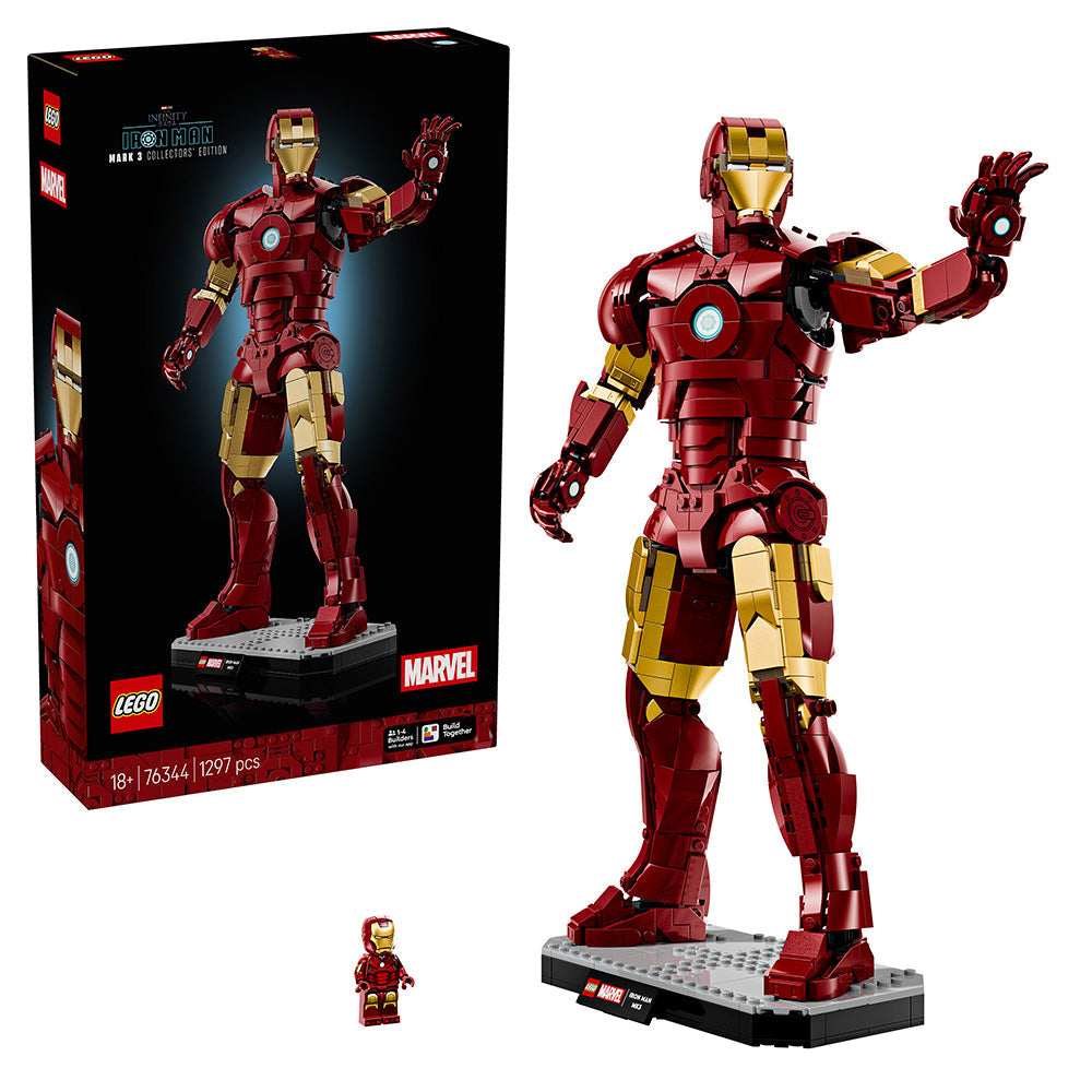 LEGO® ǀ Marvel Iron Man Mark 3 Collectors’ Edition 76344