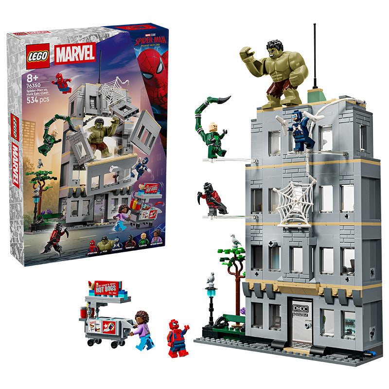 LEGO® ǀ Marvel Spider-Man vs. Hulk Epic Clash 76350