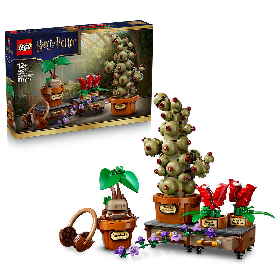 LEGO® Harry Potter™ Hogwarts™ Herbology Plants Set 76474