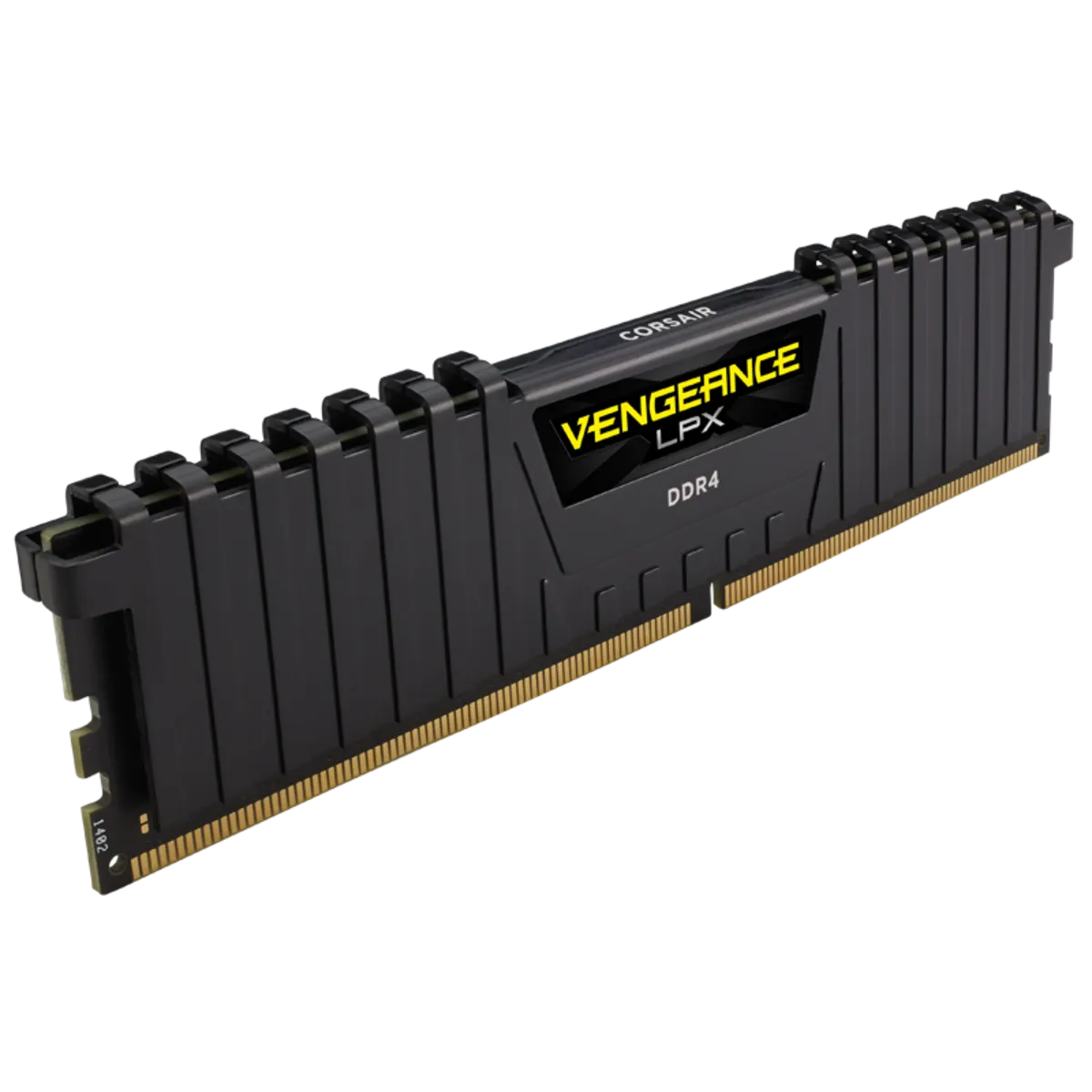 CORSAIR VENGEANCE® LPX 16GB (1 x 16GB) DDR4 DRAM 3200MHz C16 Memory Kit - Black.
