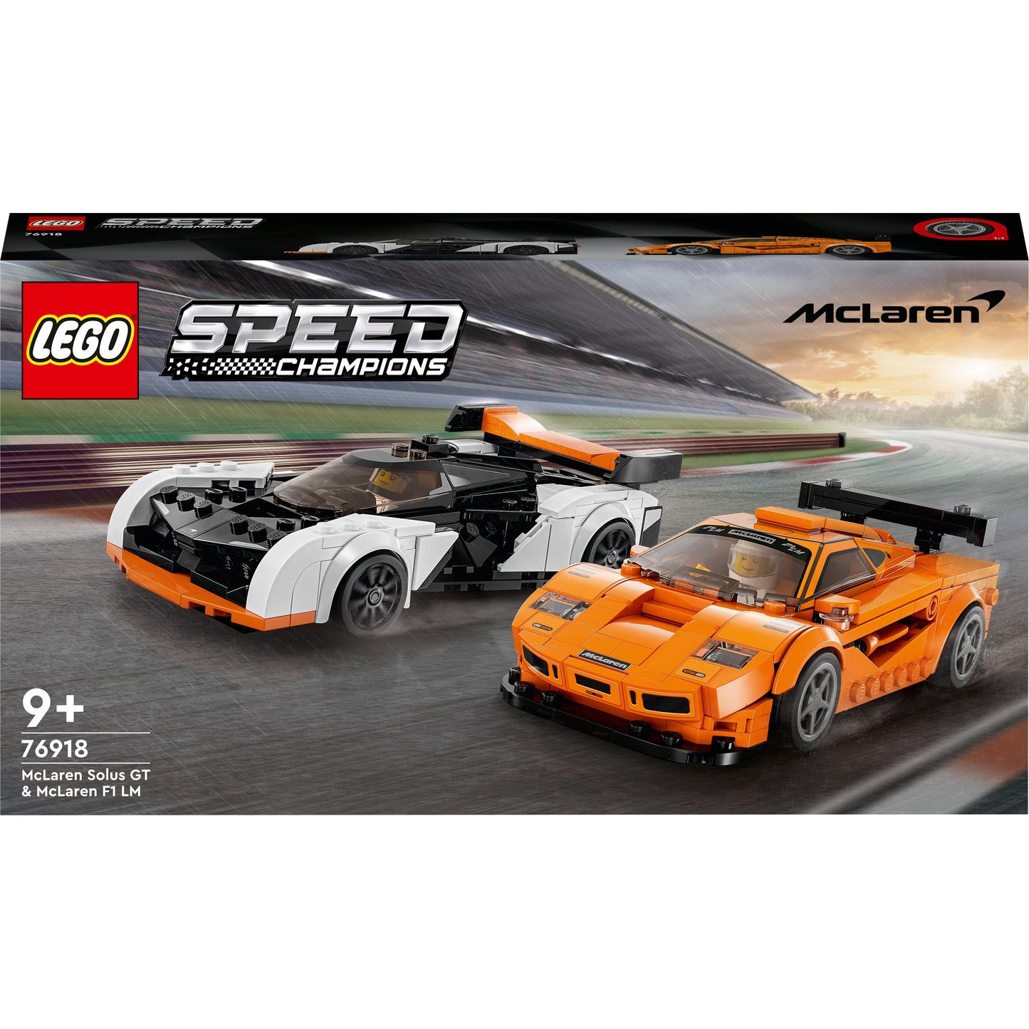 LEGO McLaren Solus GT & McLaren F1 LM — Set 76918
