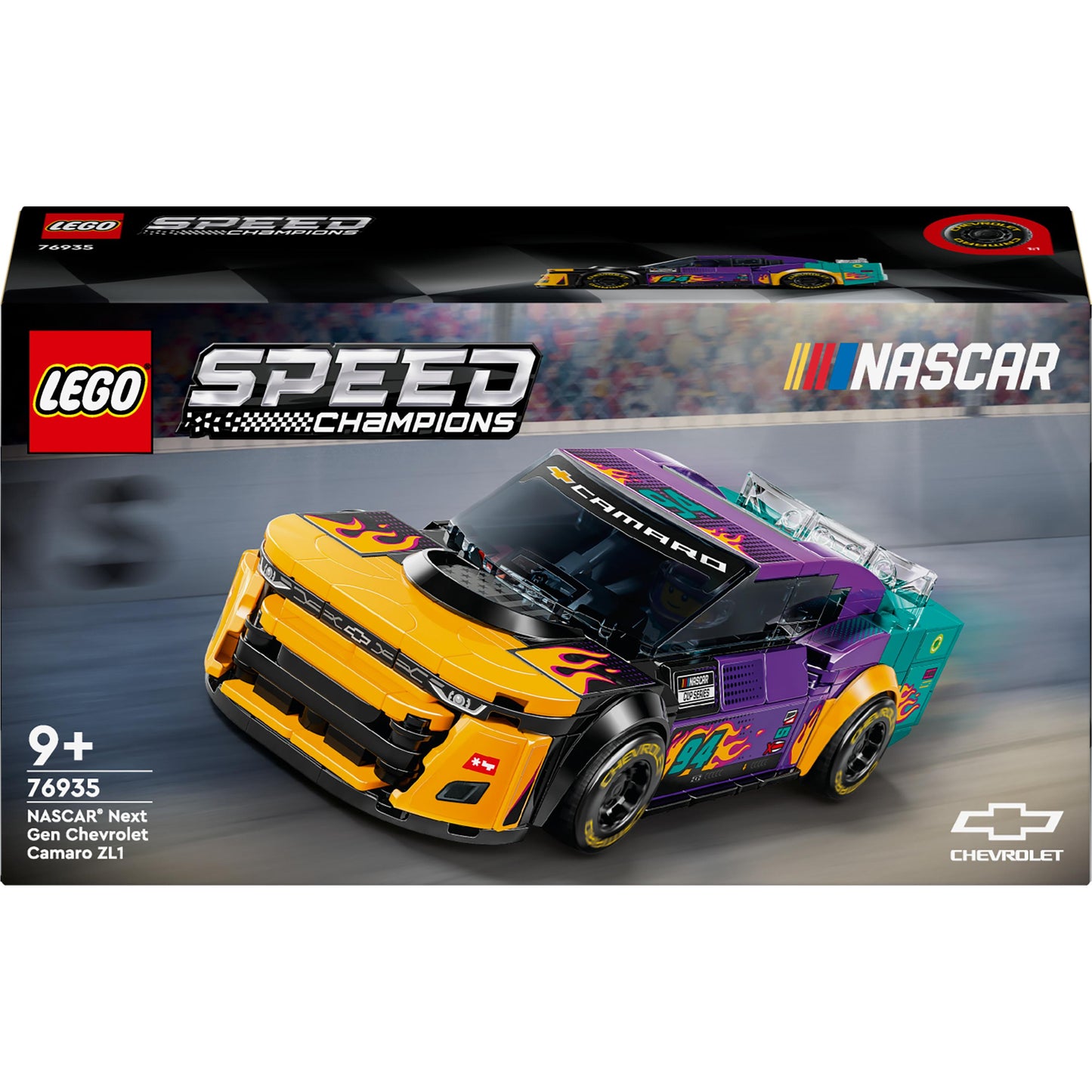 LEGO Nascar® Next Gen Chevrolet Camaro ZL1 — Set 76935