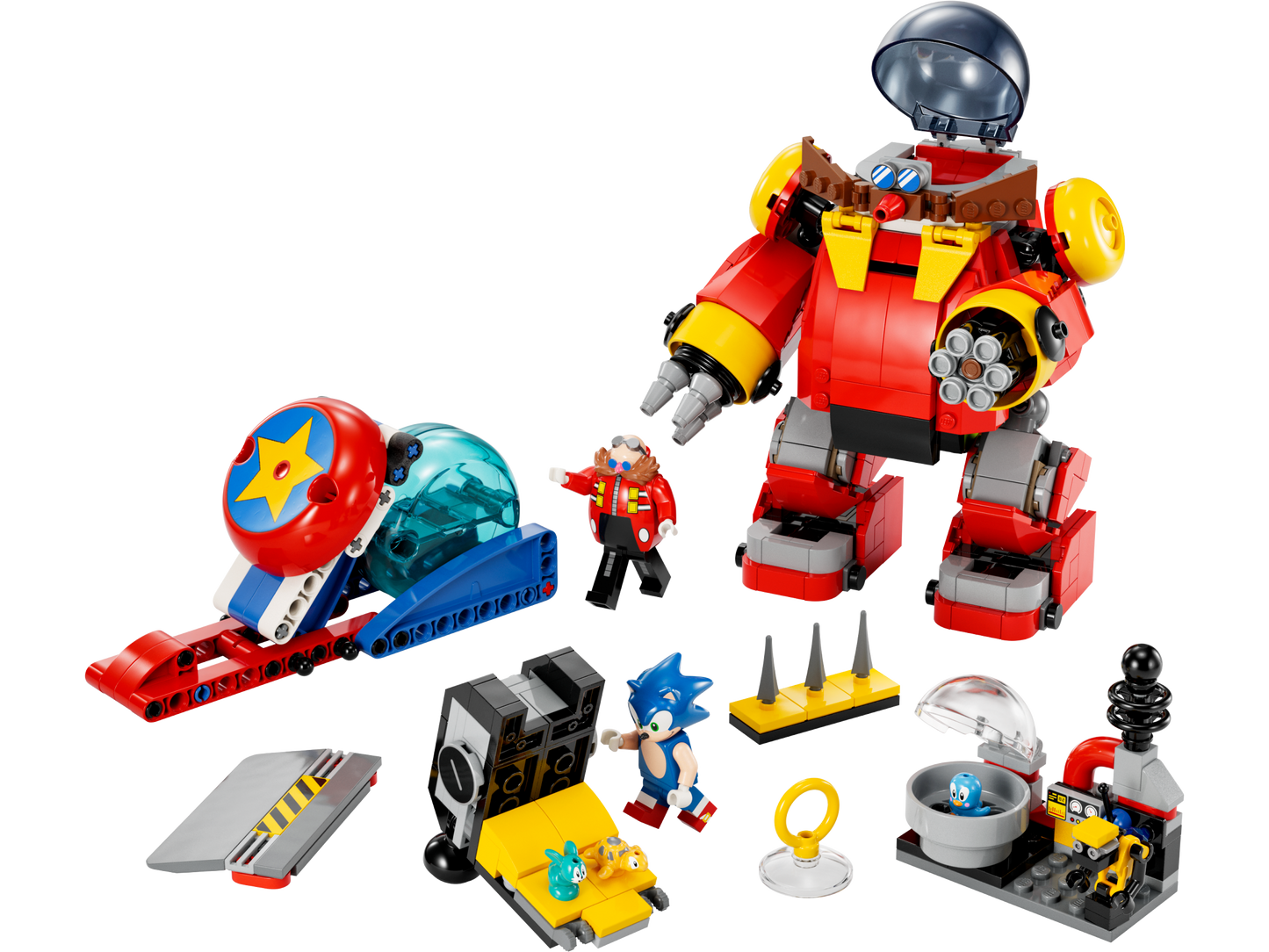 LEGO Sonic vs. Dr. Eggman's Death Egg Robot — Set 76993
